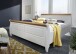 Bett >SZ-0132< in weiß - 147x99x223 (BxHxT)