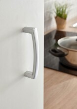 Hängeschrank >Ailina< in Sonoma-Eiche / weiß, Holzwerkstoff - 60x50x31cm (BxHxT)