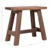 Hocker >Barcelona< in natur, Teak - 50x45x25cm (BxHxT)