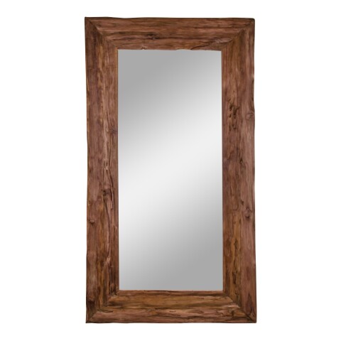 Spiegel >Granado< in Natur, Teak - 101x180cm (BxH)