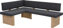 Eckbank >Lawton< in Anthrazit/Artisan Eiche -...