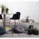Polsterstuhl >Geneva< (2er-Set) in Blau, Velour - 51x78x52cm (BxHxT)