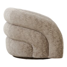 Relaxsessel >Valleta< in Natur, Stoff - 83x70x93cm (BxHxT)