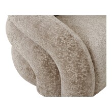 Relaxsessel >Valleta< in Natur, Stoff - 83x70x93cm (BxHxT)