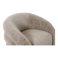 Relaxsessel >Valleta< in Natur, Stoff - 83x70x93cm (BxHxT)