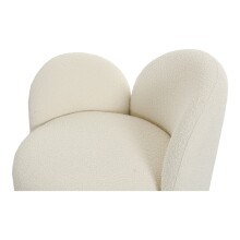 Relaxsessel >Honolulu< in Weiss, Stoff - 82x73x74cm (BxHxT)