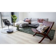 Relaxsessel >Perugia< in Braun, Leder - 66x73x74cm (BxHxT)
