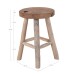 Hocker >Badia< in Hellbraun, Teak - 30x45x30cm (BxHxT)