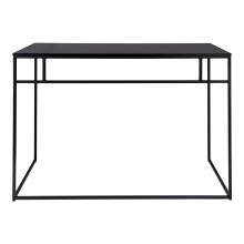 Schreibtisch >Vita< in Schwarz, Melamin - 100x75x45cm (BxHxT)