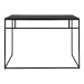 Schreibtisch >Vita< in Schwarz, Melamin - 100x75x45cm (BxHxT)