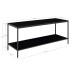 TV-Bank >Vita< in Schwarz, Melamin - 100x45x36cm (BxHxT)