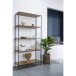 Bücherregal >Vita< in Natur, Melamin - 80x170x36cm (BxHxT)