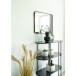 Bücherregal >Vita< in Schwarz, Melamin - 85x111x36cm (BxHxT)