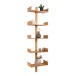 Wandregal >Villa< in Hellbraun, Bambus - 50x180x25cm (BxHxT)