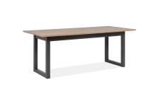 Esstisch >Denver< in Artisan Oak / anthrazit -...