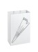 Schirmständer >22378< in weiss, Metall - 30x48x16cm (BxHxT)