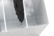 Schirmständer >22381< in weiss, Metall - 30x48x16cm (BxHxT)