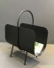 Zeitungsständer >22586< in schwarz, Metall - 37x47x22cm (BxHxT)