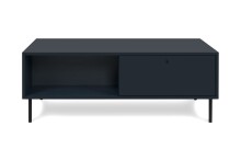 Couchtisch >Caracas< in Navy blau - 110x40x60cm (BxHxT)