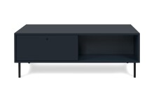 Couchtisch >Caracas< in Navy blau - 110x40x60cm (BxHxT)