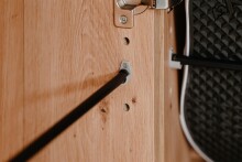 Schuhschrank >Satos< in Dekor Artisan Oak - 100x110x34cm (BxHxT)