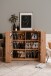 Schuhschrank >Satos< in Dekor Artisan Oak - 100x110x34cm (BxHxT)