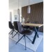 Polsterstuhl >Monaco< (2er-Set) in Braun, Glattlederoptik - 48x86x54cm (BxHxT)