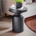 Beistelltisch Metall Schwarz Sofatisch 40x40x50cm Wohnzimmertisch Rund