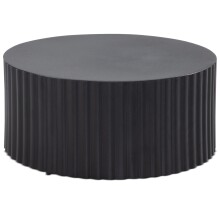Couchtisch Sofatisch Metall Schwarz 67x67x31 cm...