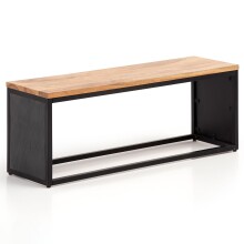 Sitzbank Holz Steinoptik 120 cm Bettbank Schlafzimmer...