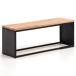 Sitzbank Holz Steinoptik 120 cm Bettbank Schlafzimmer Flurbank Modern