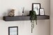 Wandregal 120x10x20 cm Massivholz Steinoptik Hängeregal Regal Modern