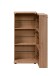 Schuhschrank >Satos< in Dekor Artisan Oak - 50x105x34cm (BxHxT)