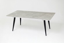 Couchtisch >2120-38< in Keramik Hochglanz grau...