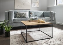 Couchtisch >2133-75< in Eiche Massiv, Gestell...