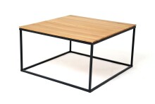 Couchtisch >2133-75< in Eiche Massiv, Gestell...