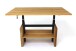 Couchtisch >2136< in Eiche Massiv, Eiche - 105x47x65cm (BxHxT)