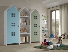 Kleiderschrank >CASAMI BRUGES< in Korpus Weiß...