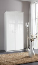 Drehtürenschrank >Clack< in HOCHGLANZ LACK...