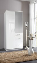 Drehtürenschrank >Clack< in HOCHGLANZ LACK...