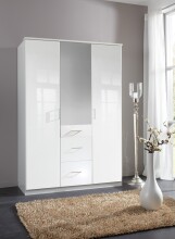 Drehtürenschrank >Clack< in HOCHGLANZ LACK...