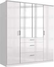 Drehtürenschrank >Clack< in HOCHGLANZ LACK...