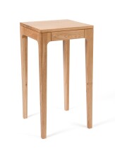 Beistelltisch >Kona< in braun, Wildeiche - 40x80x40cm (BxHxT)
