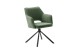 Armlehnstuhl >LUZON< (2-er Set) in Olive, Polyester/Polyamid - 61x85x61 (BxHxT)
