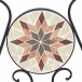 Klappstuhl >Stella< in matt schwarz - 49,5x89,5x39 (BxHxT)