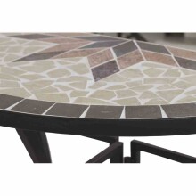 Gartentisch >Stella< in matt schwarz - 35,5x69,5x70...