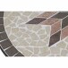 Gartentisch >Stella< in matt schwarz - 35,5x69,5x70 (BxHxT)