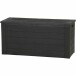 Kissenbox >Woody< in anthrazit, Kunststoff - 46x58x120cm (BxHxT)