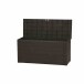 Kissenbox >Woody< in anthrazit, Kunststoff - 46x58x120cm (BxHxT)