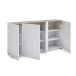 Sideboard >Tango< in weiss hochglanz - 174x92x40cm (BxHxT)